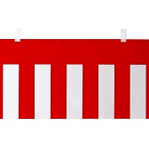 5K紅白幕(H90cm)